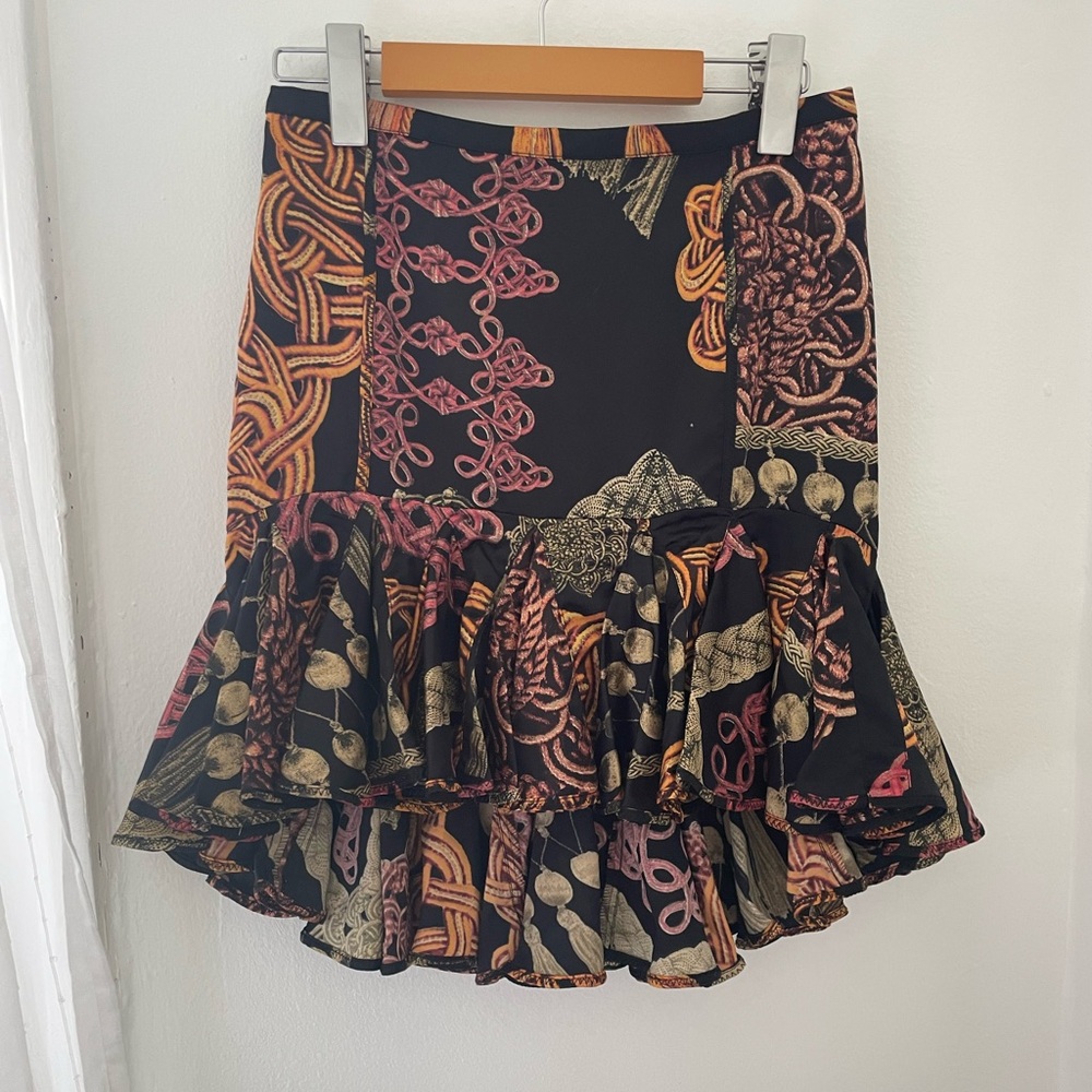 Just Cavalli Ruffled Mini Skirt